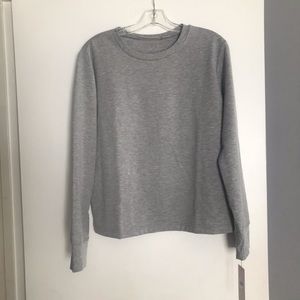 Soft basic grey long sleeve